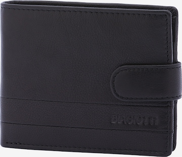 Portamonete di Laura Biagiotti in nero: frontale