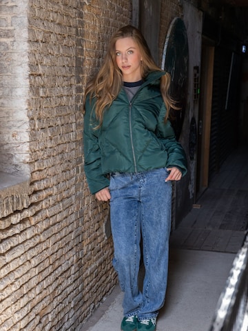 Looxs Revolution Winterjas in Groen