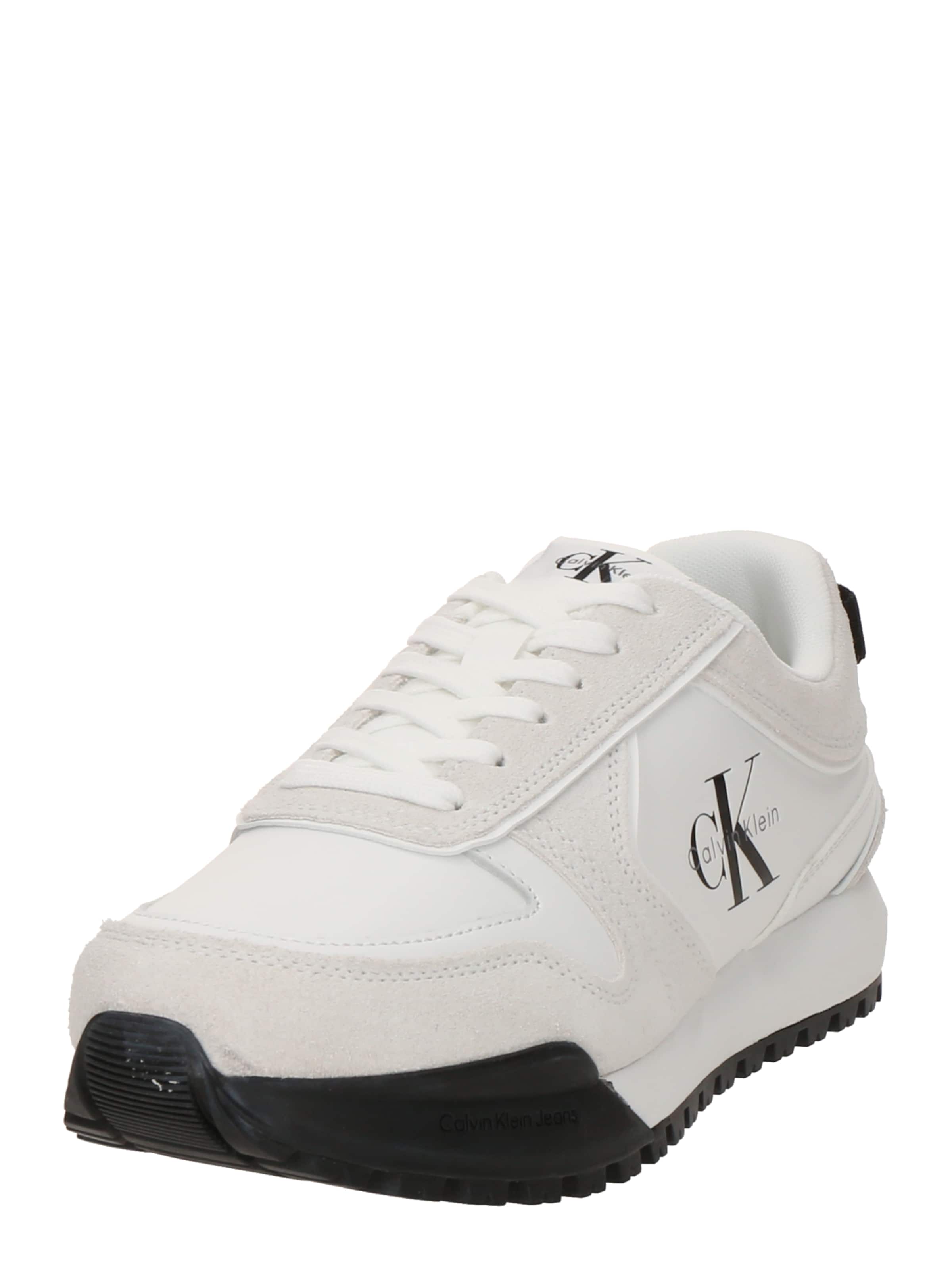 Calvin Klein Sneaker 'TOOTHY RUNNER' in Weiß: Vorderseite