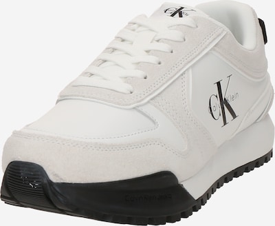 Sportbačiai be auliuko 'TOOTHY RUNNER' iš Calvin Klein, spalva – pilka / juoda / balta / balkšva, Prekių apžvalga