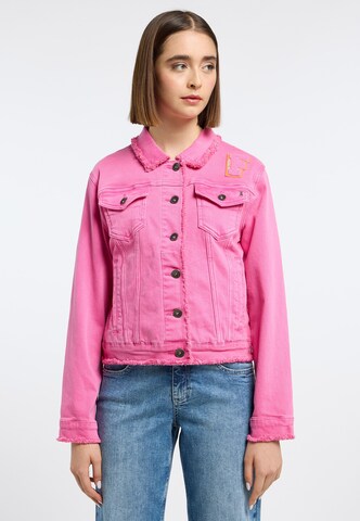 Frieda & Freddies NY Between-Season Jacket in Pink: front