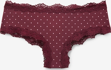 Tezenis Thong in Purple: front