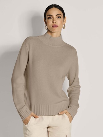 Pull-over MADELEINE en beige : devant