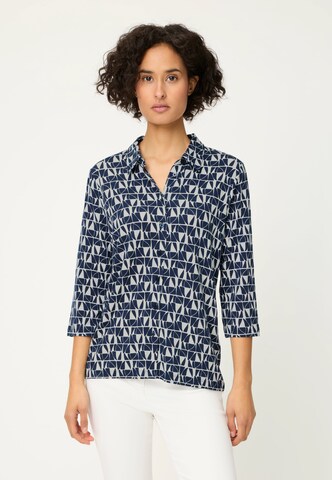 Olsen Blouse 'Hannah' in Blue: front
