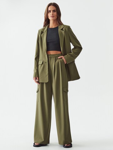 Wide leg Pantaloni cargo 'TALA ' di Calli in verde