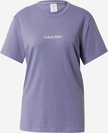 Calvin Klein Underwear Tričká na spanie - fialová: predná strana