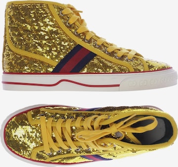 Gucci Sneakers & Trainers in 38 in Yellow: front