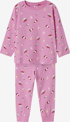NAME IT Pajamas in Pink: front