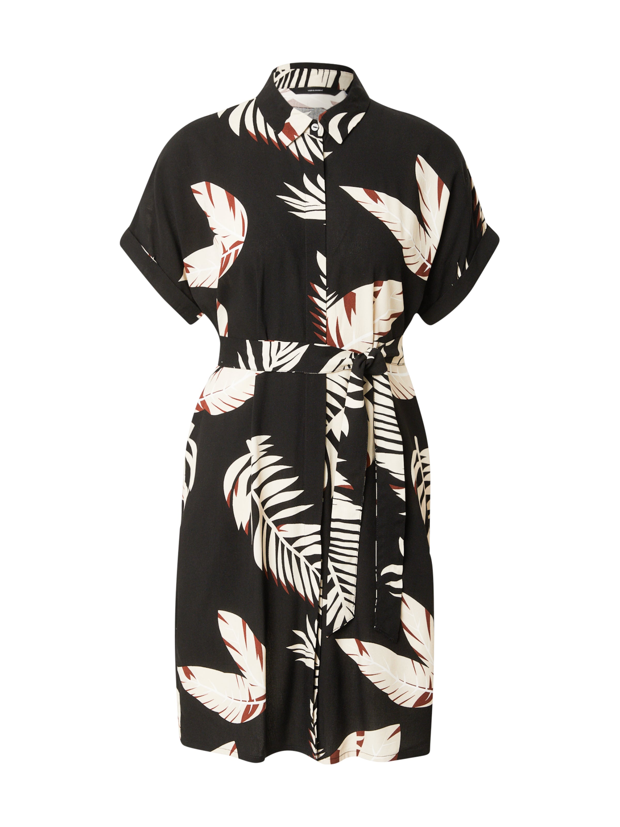 VERO MODA - Vestido camisero 'VMEasy Joy' en negro: frente