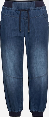 SHEEGO Loosefit Jeans i blå: forside