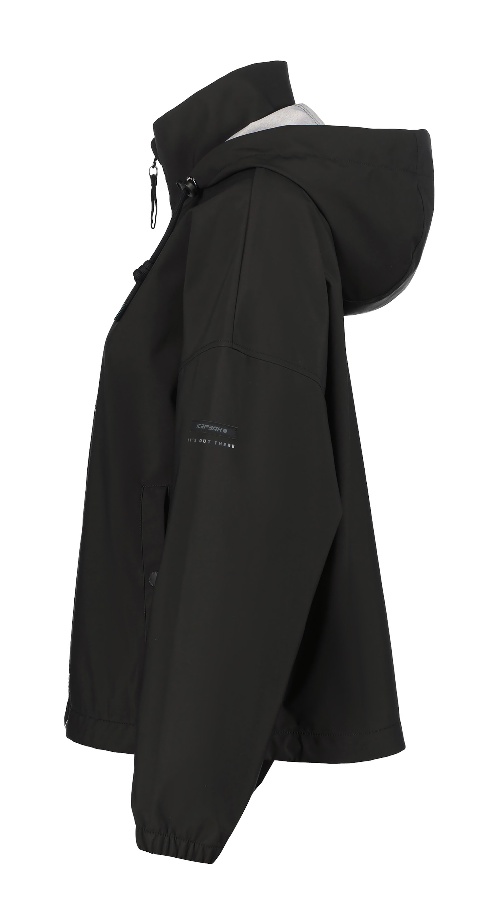 ICEPEAK Outdoor Jacket 'Adriam' in Black