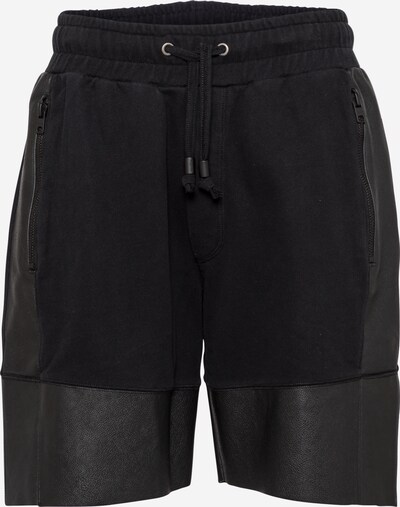 Pantaloni 'Cain' tigha pe negru, Vizualizare produs