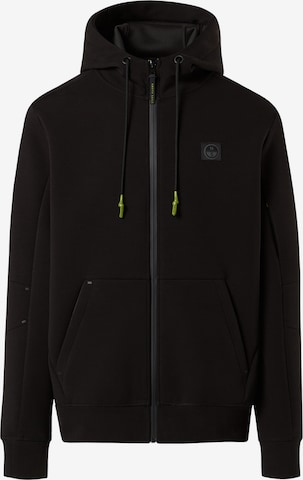 Veste de survêtement North Sails en noir : devant