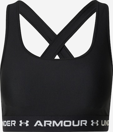 UNDER ARMOUR Sport-BH in Schwarz: Vorderseite