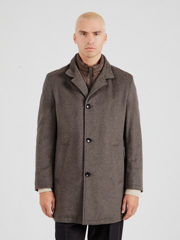 bugatti Between-seasons coat in Brown: front
