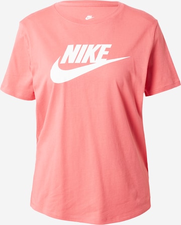 Nike Sportswear Skinny T-Shirt in Orange: predná strana