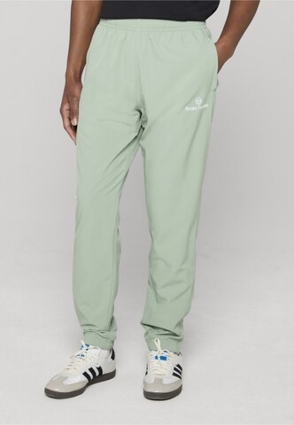 Sergio Tacchini Tapered Workout Pants 'Carson' in Green: front