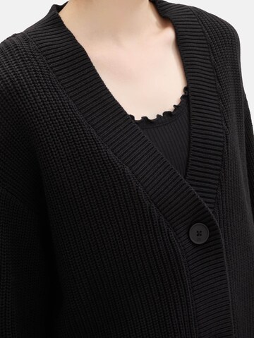 Giacchetta di TOM TAILOR DENIM in nero
