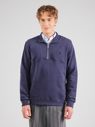 Sweat-shirt 'WAARLO' ARMEDANGELS en bleu : devant