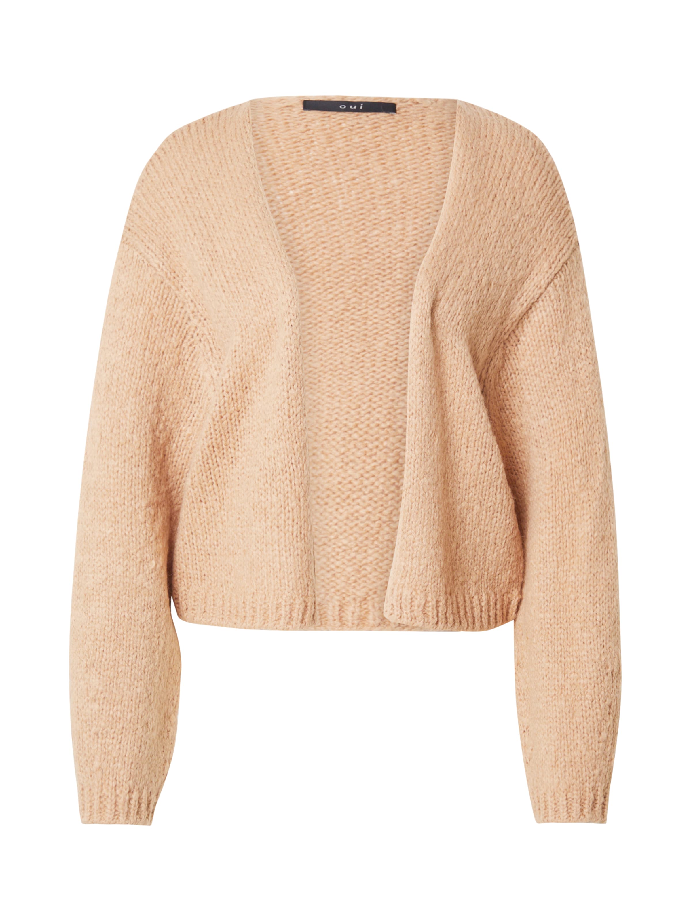 OUI Kardigan – hnědá: přední strana