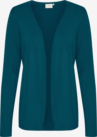 Kaffe Knit Cardigan 'Fenia Astrid' in Blue: front