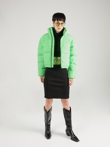 Veste mi-saison Calvin Klein Jeans en vert