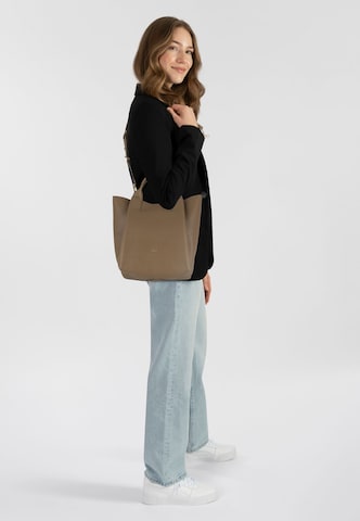 ABRO Shopper in Groen: voorkant