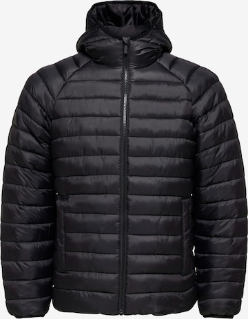 juoda SELECTED Demisezoninė striukė 'SLHZJONES': priekis