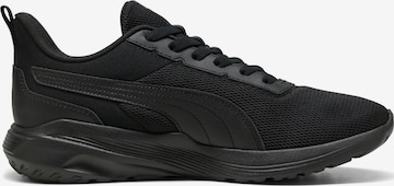 PUMA Athletic Shoes in Black: front
