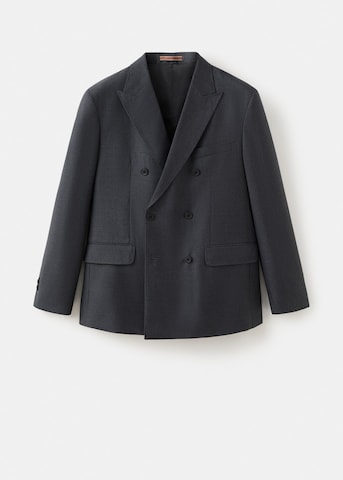 MANGO MAN Slim Fit Sakko 'Siena' in Grau