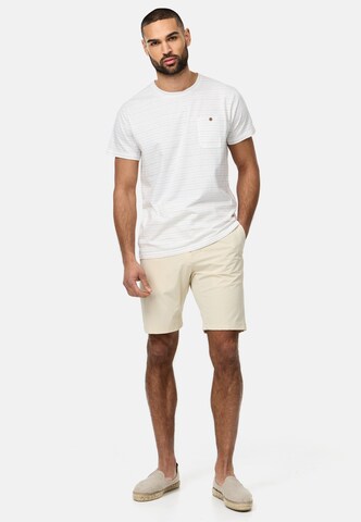 INDICODE JEANS Shirt 'Helmuth' in Weiß