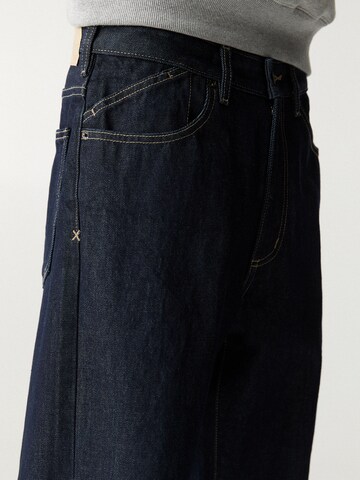 Pull&Bear Baggy Farmer - kék