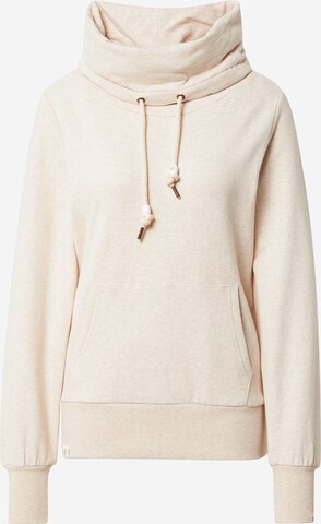 Ragwear Sweatshirt 'ANNIKA' in Beige: front