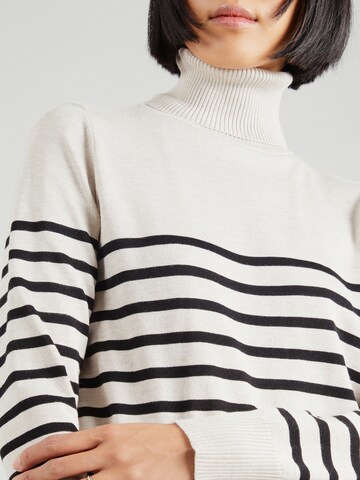 SAINT TROPEZ - Jersey 'Mila' en beige