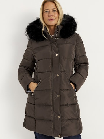 Cellbes of Sweden Winterjas in Bruin: voorkant