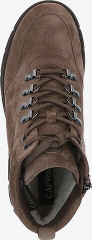 CAPRICE Lace-Up Ankle Boots in Brown