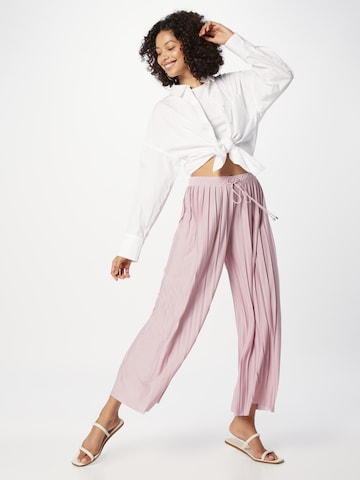 Wide Leg Pantalon 'Caren' ABOUT YOU en rose