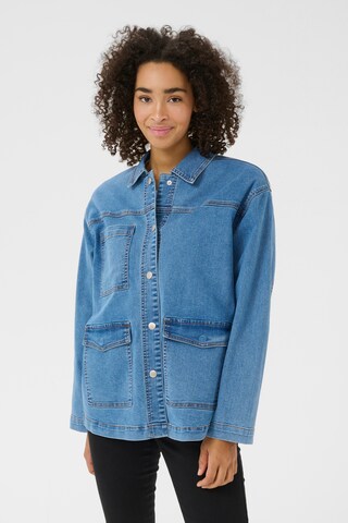 Kaffe Jacke 'Karolina' in Blau: Vorderseite