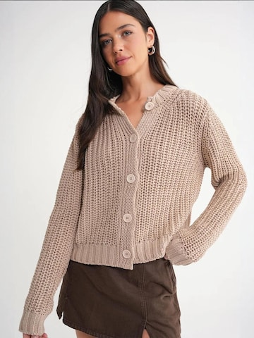 Cardigan MixRay en marron