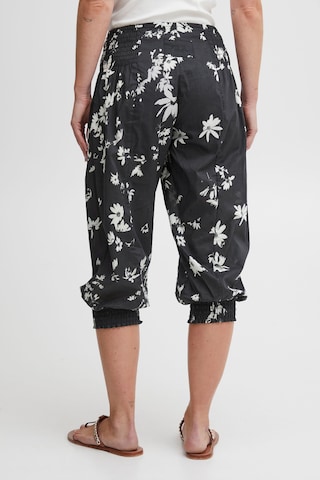 PULZ Jeans Tapered Harem Pants 'Jill' in Black