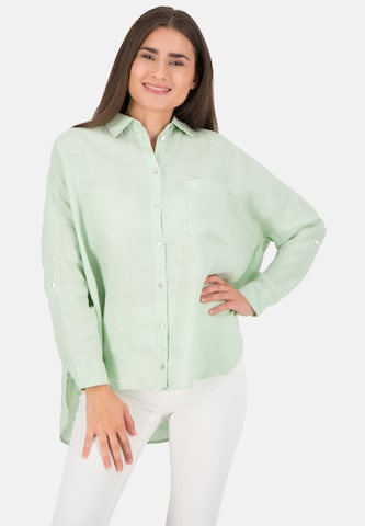 Frogbox Blouse in Green: front