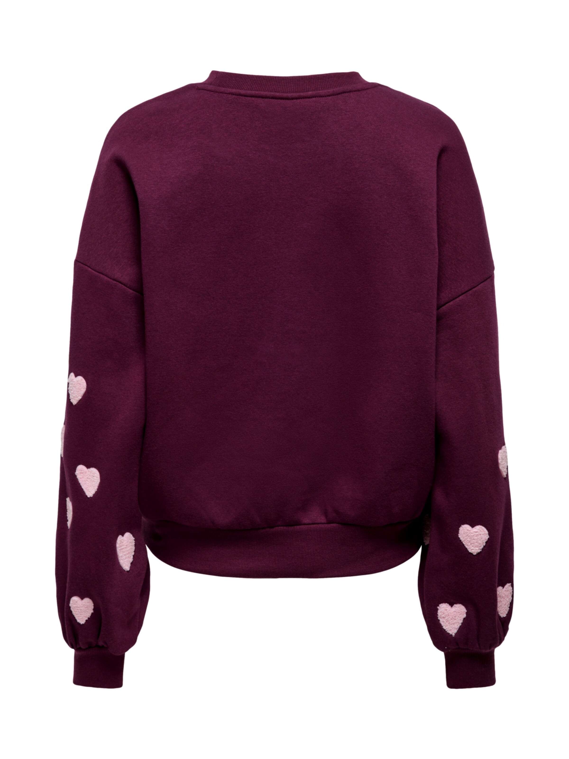 ONLY Sweatshirt 'ONLMACY' in Lila