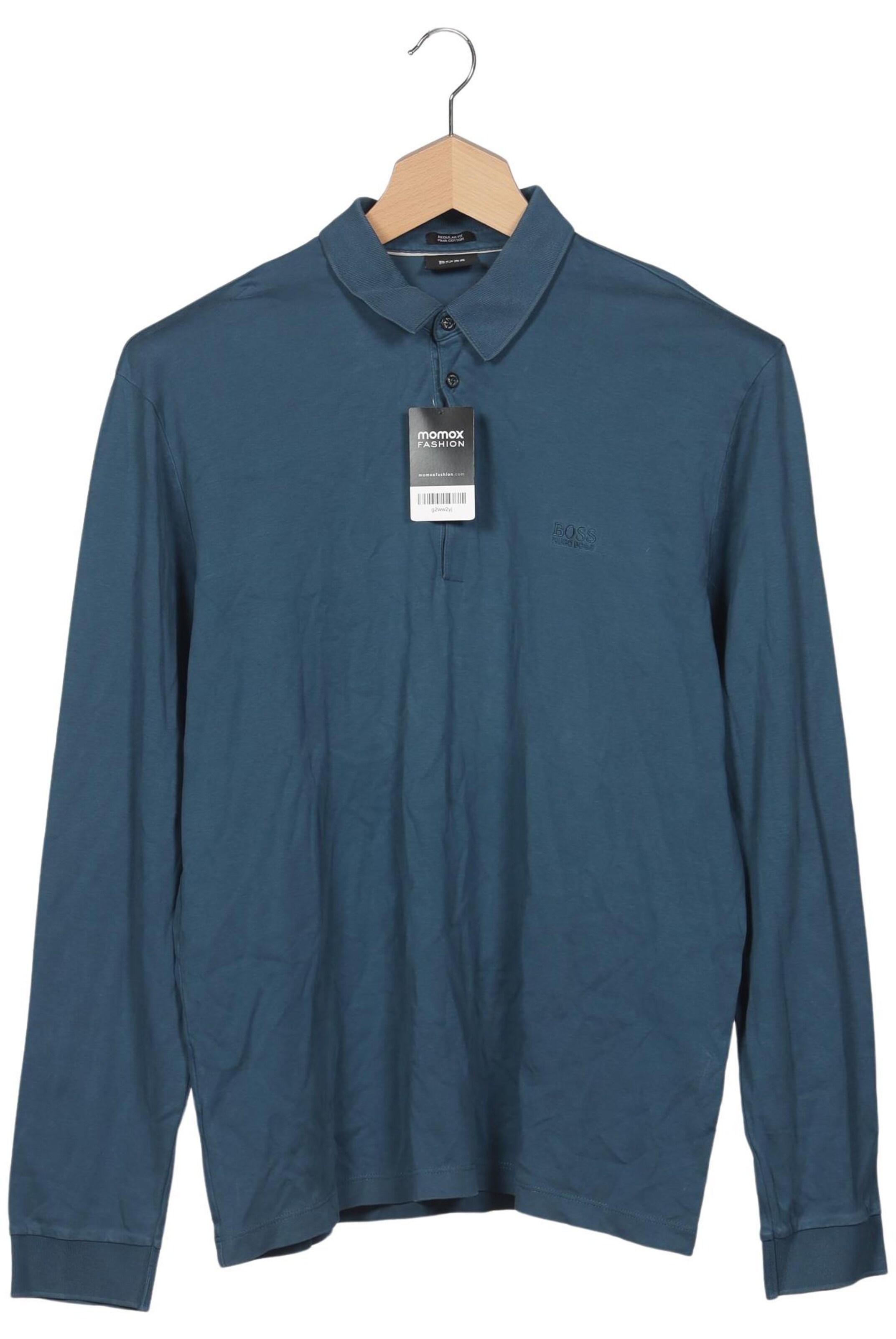 BOSS Black Shirt in XXXL in Blue: front