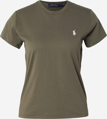 Polo Ralph Lauren Тениска в зелено: отпред