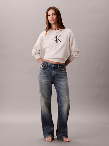 Calvin Klein Jeans Mikina – šedá