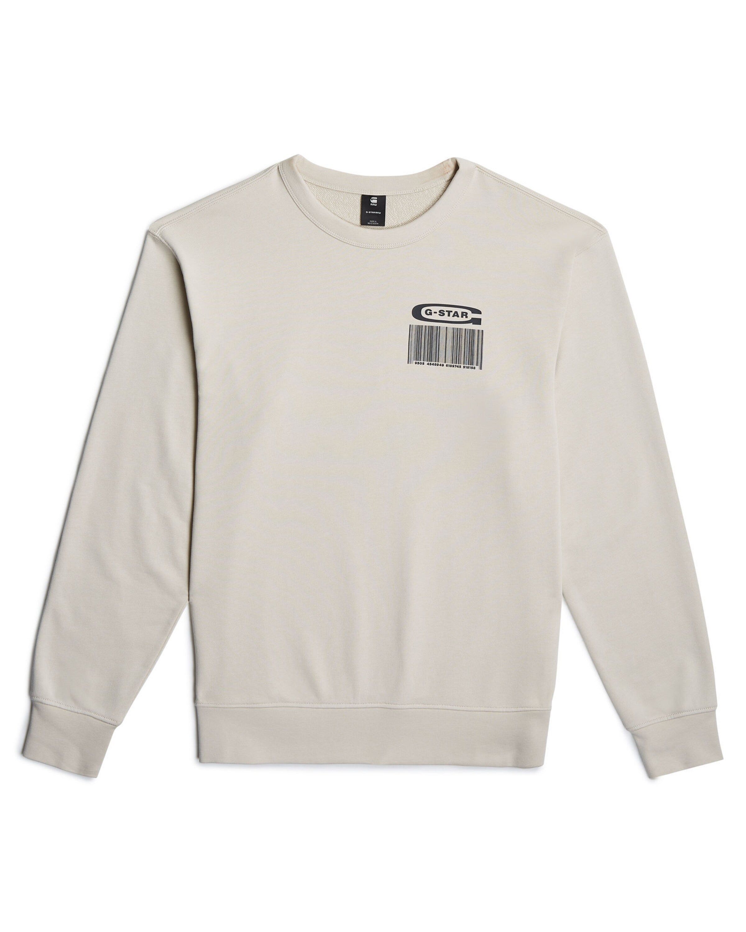 G-STAR Sweatshirt in White: front