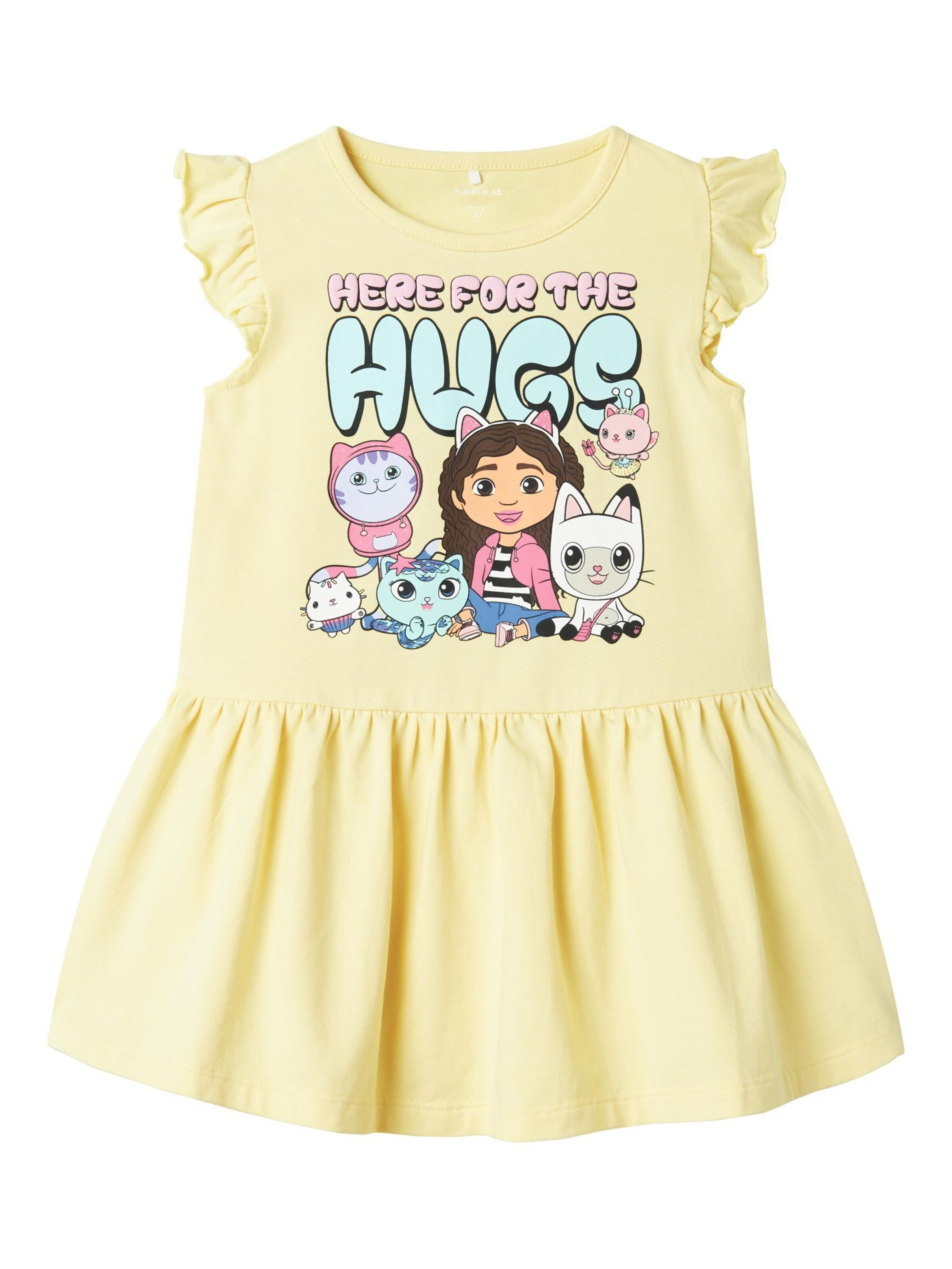 NAME IT Kjole i gul: forside
