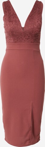 WAL G. Cocktail Dress 'CELIA' in Pink: front