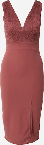 WAL G. Koktejlové šaty 'CELIA' – pink: přední strana