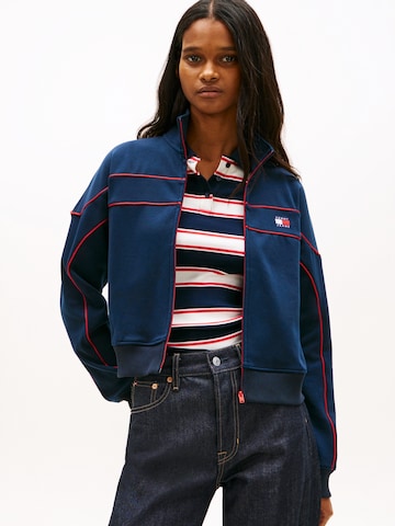 Tommy Jeans Ζακέτα φούτερ σε μπλε: μπροστά